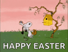 Snoopy Happy Easter GIF - Snoopy Happy Easter GIFs