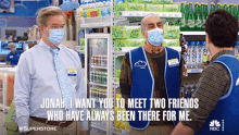I Want You To Meet Two Friends Who Have Always Been There For Me Sayid GIF - I Want You To Meet Two Friends Who Have Always Been There For Me Sayid Superstore GIFs