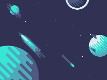 Space Planet GIF