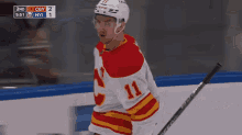 Calgary Flames Mikael Backlund GIF - Calgary Flames Mikael Backlund Flames GIFs