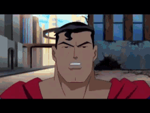 Superman Punches Darkside GIF - Superman Punches Darkside GIFs