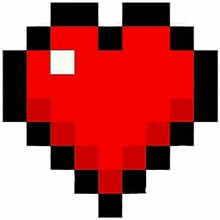 Minecraft Heart майнкрафт сердеце GIF
