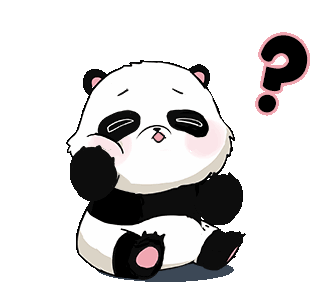Chonky Panda Sticker