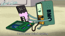 I Have Never Failed Anything Bmo GIF - I Have Never Failed Anything Bmo Adventure Time Fionna And Cake GIFs
