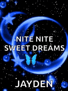 nite sweet dreams stars moon sparkles