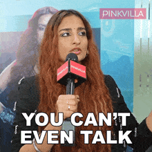 You Can'T Even Talk In Front Of Him Rashmeet Kaur GIF - You Can'T Even Talk In Front Of Him Rashmeet Kaur Pinkvilla GIFs