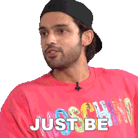 Just Be Yourself Parth Samthaan Sticker - Just Be Yourself Parth Samthaan Pinkvilla Stickers