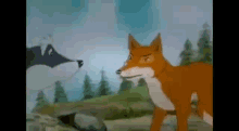 Animals Of Farthing Wood Sus Fox GIF