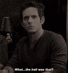 What The Hell Was That Dennis Reynolds GIF - What The Hell Was That Dennis Reynolds Always Sunny GIFs