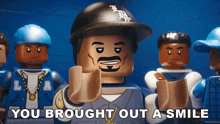 You Brought Out A Smile Snoop Dogg GIF - You Brought Out A Smile Snoop Dogg Lego GIFs