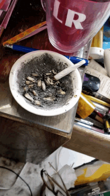 Cigarettes Smoke GIF - Cigarettes Smoke Ash Tray GIFs