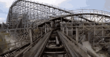 Roller Coaster Slow Down GIF - Roller Coaster Slow Down Finished GIFs