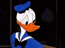 Talk To The Hand Donald Duck GIF