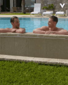 Hanging In The Pool Videoland GIF