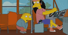 Rafa Esta Que Se Hace Pipi GIF - The Simpsons Ralph Want To Pee GIFs