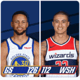 Golden State Warriors (126) Vs. Washington Wizards (112) Post Game GIF - Nba Basketball Nba 2021 GIFs
