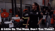 Station19 Andy Herrera GIF - Station19 Andy Herrera A Little On The Nose Dont You Think GIFs