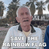 Save The Rainbow Flag Jessay Martin GIF - Save The Rainbow Flag Jessay Martin Michael Peterson GIFs