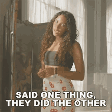 Said One Thing They Did The Other Arlissa GIF - Said One Thing They Did The Other Arlissa Rules Song GIFs