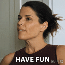 Have Fun Maggie Mcpherson GIF - Have Fun Maggie Mcpherson Neve Campbell GIFs