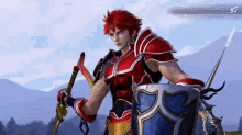 Warrior Of Light In Red Armor Victory Quotes GIF - Warrior Of Light In Red Armor Victory Quotes GIFs