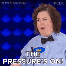 The Pressures On Lisa GIF - The Pressures On Lisa Family Feud Canada GIFs