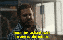 I Fought Just As Hard Inside The Wire As I Did Outside Seal Team GIF - I Fought Just As Hard Inside The Wire As I Did Outside Seal Team Sonny Quinn GIFs