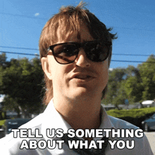 Tell Us Something About What You Do Here Danny Mullen GIF - Tell Us Something About What You Do Here Danny Mullen Tell Us About Your Work Here GIFs