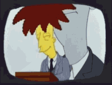Simpsons Evil Laugh GIF
