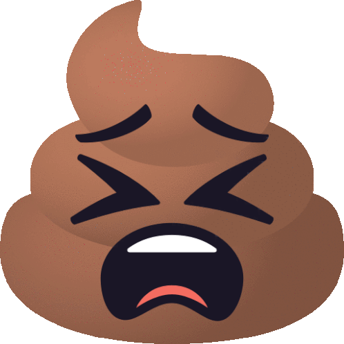Tired Pile Of Poo Sticker - Tired Pile Of Poo Joypixels Stickers