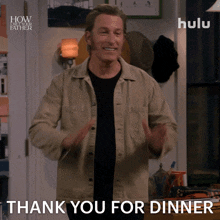 Thank You For Dinner Robert GIF - Thank You For Dinner Robert How I Met Your Father GIFs