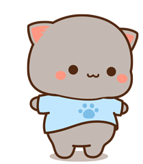 Chubby Cat Sticker - Chubby Cat Stickers