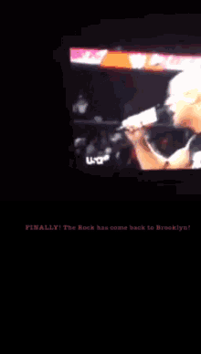 Finally! The Rock Has Come Back To Brooklyn! GIF - The Rock Wwe GIFs