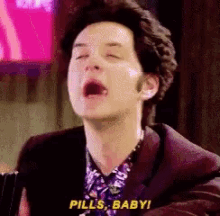 Pill Baby Parks And Rec GIF - Pill Baby Parks And Rec Jean Ralphio GIFs