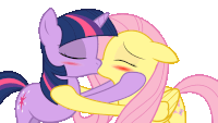 Love Pony Sticker - Love Pony Kissing Stickers