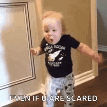 Nope Scared GIF - Nope Scared Imout GIFs
