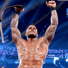 Randy Orton World Heavyweight Champion GIF - Randy Orton World Heavyweight Champion Capitol Punishment GIFs