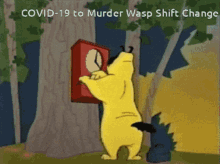 shift change covid19 murder wasp changing shifts clocking in