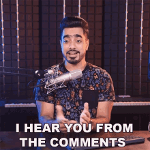 I Hear You From The Comments Unmesh Dinda GIF - I Hear You From The Comments Unmesh Dinda Piximperefct GIFs