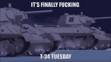T34 Tueday GIF - T34 Tueday Tank GIFs