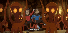 Woohoo Ensign Boimler GIF - Woohoo Ensign Boimler Star Trek Lower Decks GIFs