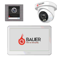 Bauer Bauerfireandsecurity Sticker - Bauer Bauerfireandsecurity Security Services Stickers