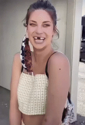 Smile Teeth GIF - Smile Teeth Shocked - Discover & Share GIFs