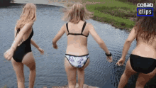 Cliff Jumping Jumping In The Water GIF - Cliff Jumping Jumping In The Water Swimming GIFs