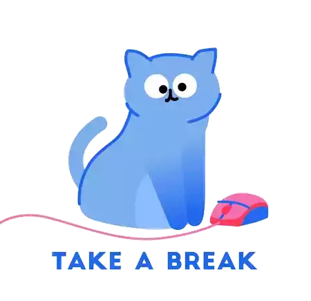 Take A Break Break Sticker - Take A Break Break Work Stickers