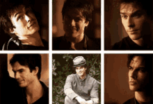 Damon Salvatore Through The Years GIF - Damon Salvatore Through The Years The Vampire Diaries GIFs