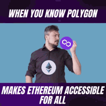 Polygon Makes Ethereum Accessible For All GIF - Polygon Makes Ethereum Accessible For All GIFs