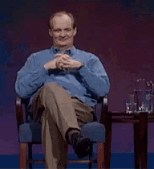 Colin Mochrie Fuck You GIF - Colin Mochrie Fuck You Flipping Off GIFs