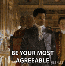 Be Your Most Agreeable Adolphus GIF - Be Your Most Agreeable Adolphus Queen Charlotte A Bridgerton Story GIFs