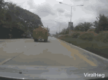 Windshield Crack Driving Fail GIF